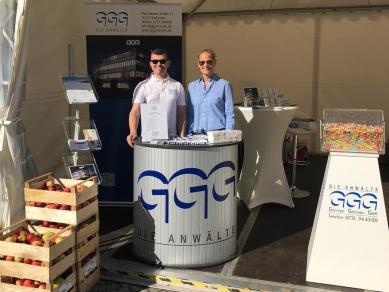 GGG sammelt Spenden beim SWR 1 Pfännle zu Gunsten des Durlacher Selbst e.V. und der Turnados